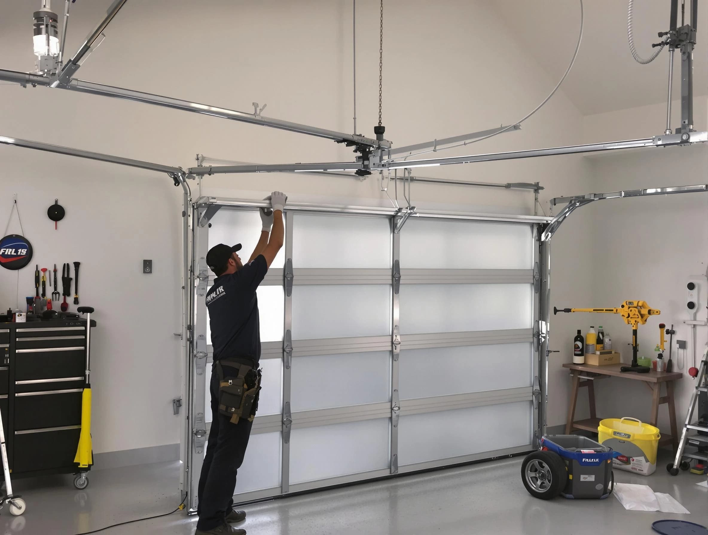 South Jordan Garage Door Repair certified team performing precision garage door installation in South Jordan