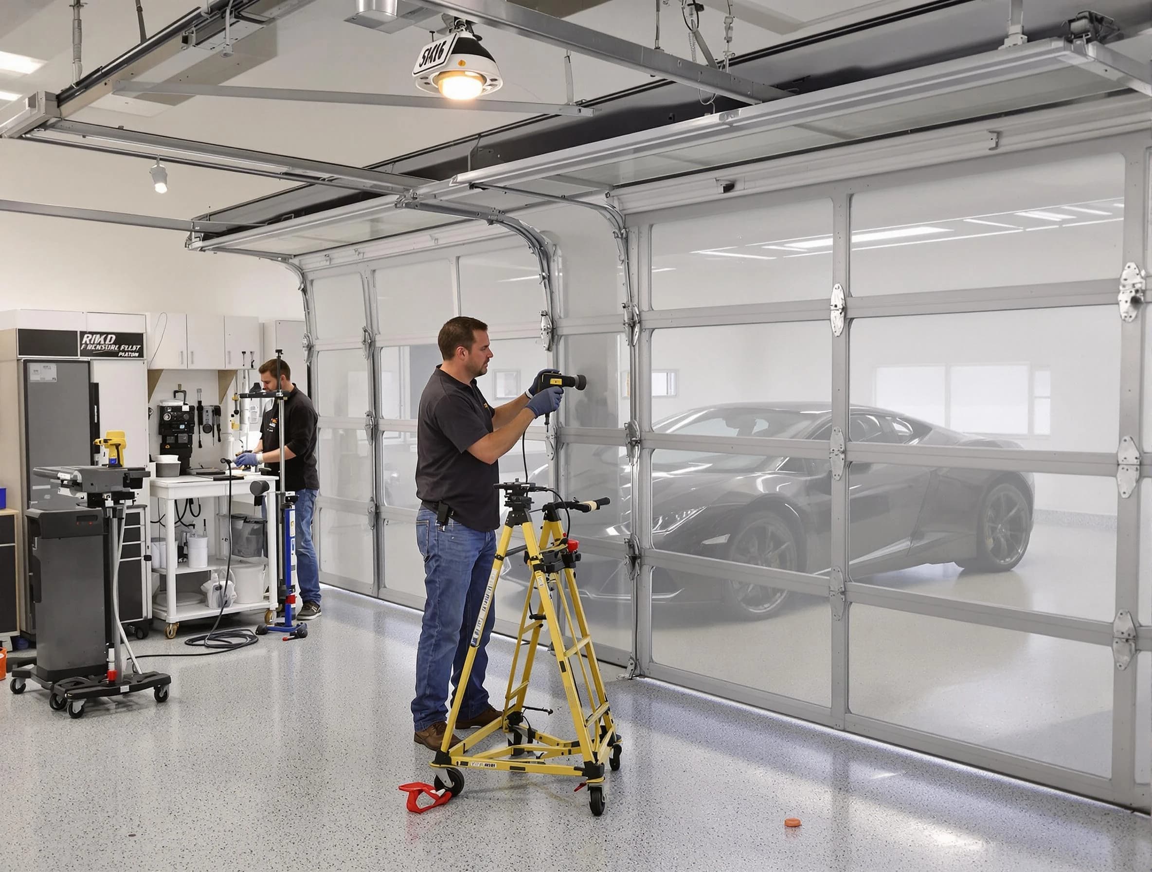 Garage Door Dents Repair in South Jordan