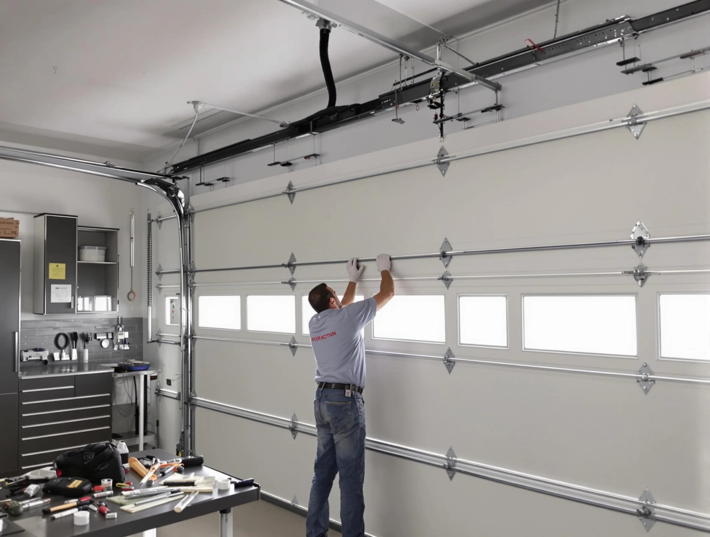 Garage Door Track Repair in South Jordan