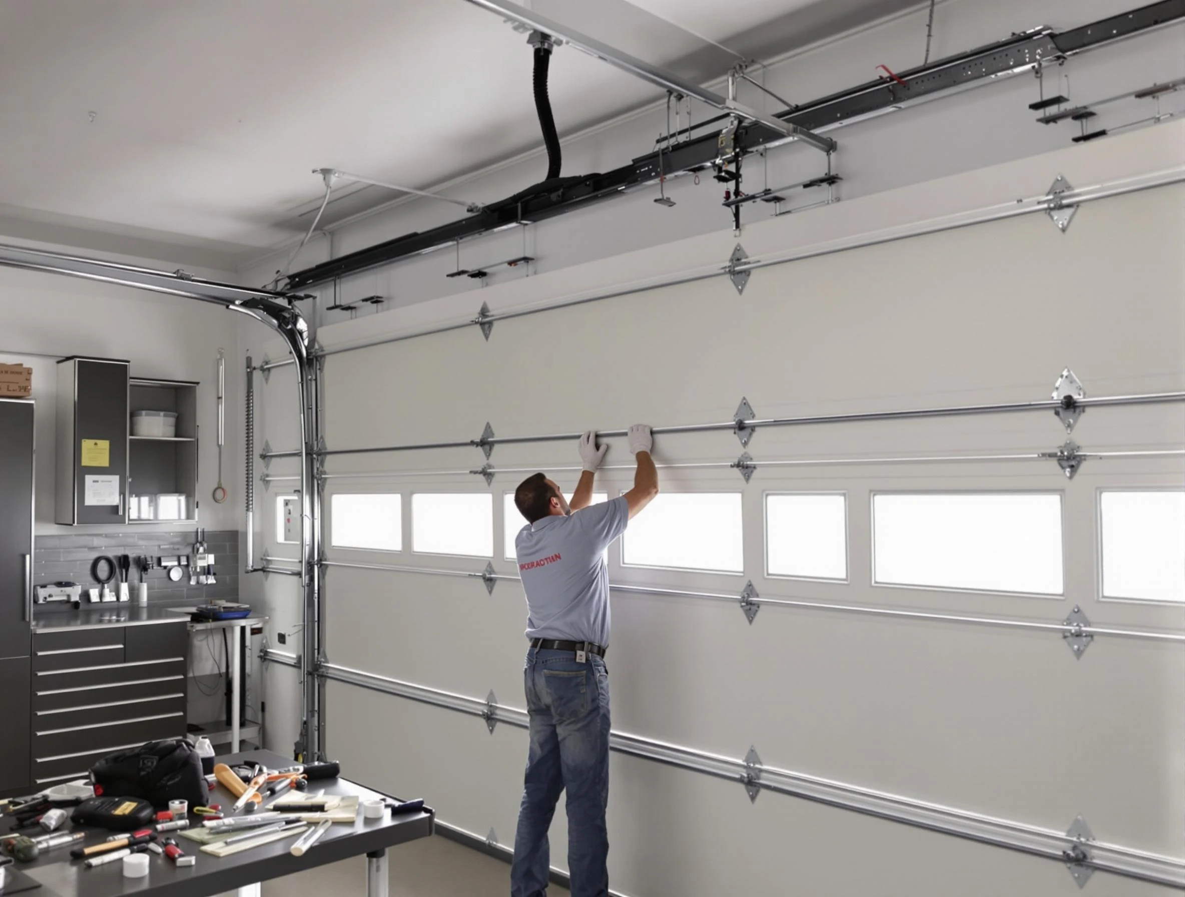 Garage Door Track Repair in South Jordan
