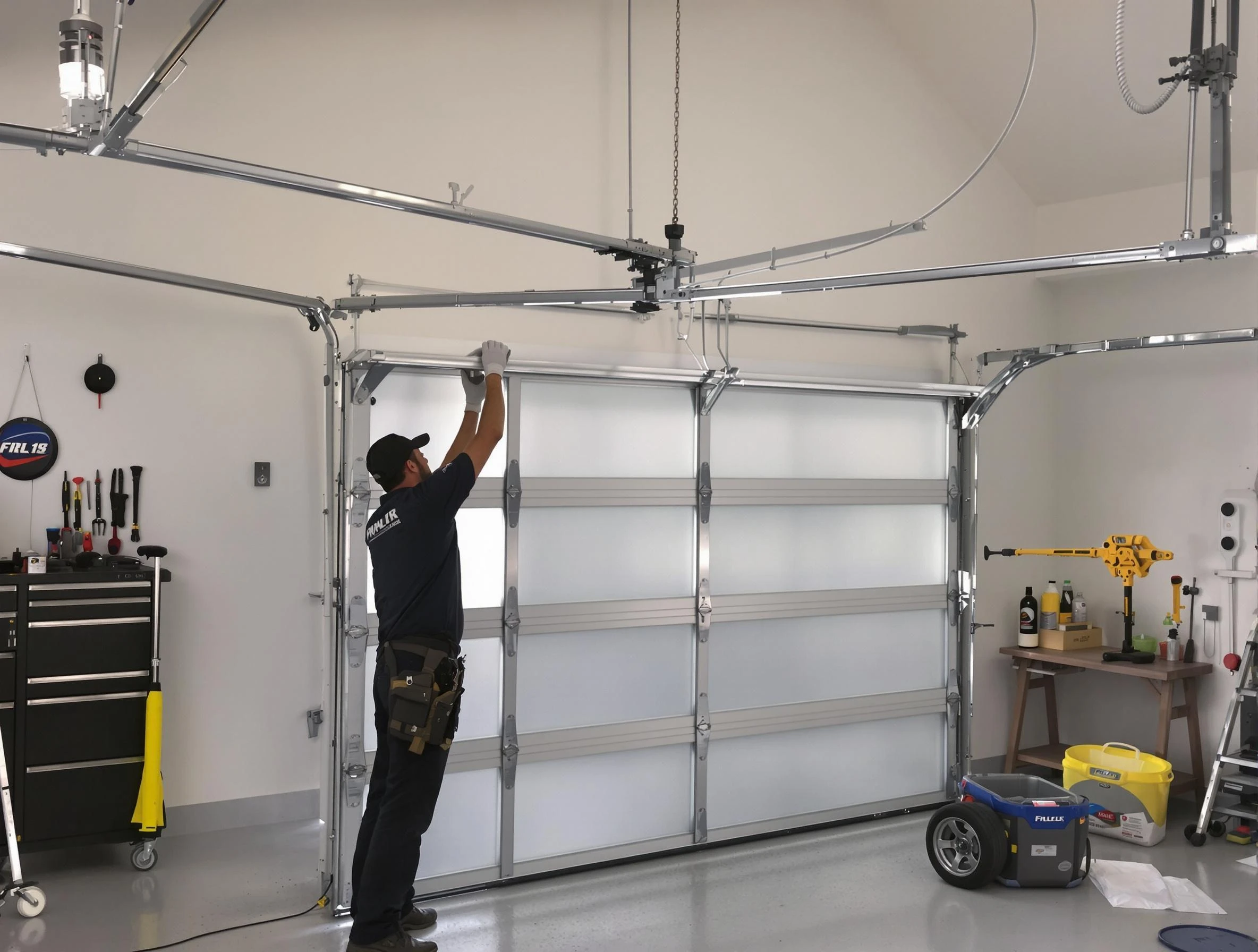 South Jordan Garage Door Repair certified team performing precision garage door installation in South Jordan